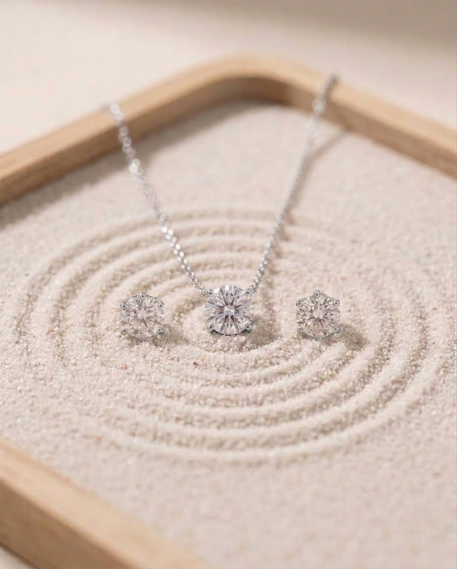 October Limited Round Lab Grown Diamond Bundle